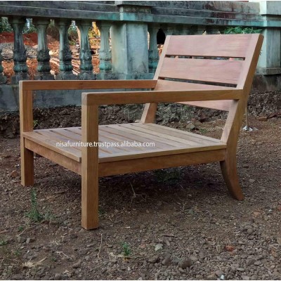 Teak High Grade Outdoor Furniture single sofa  armchair arm chair otherhomefurniture